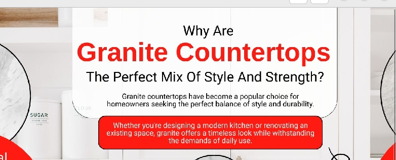 Read more about the article Why Are Granite Countertops The Perfect Mix Of Style And Strength?